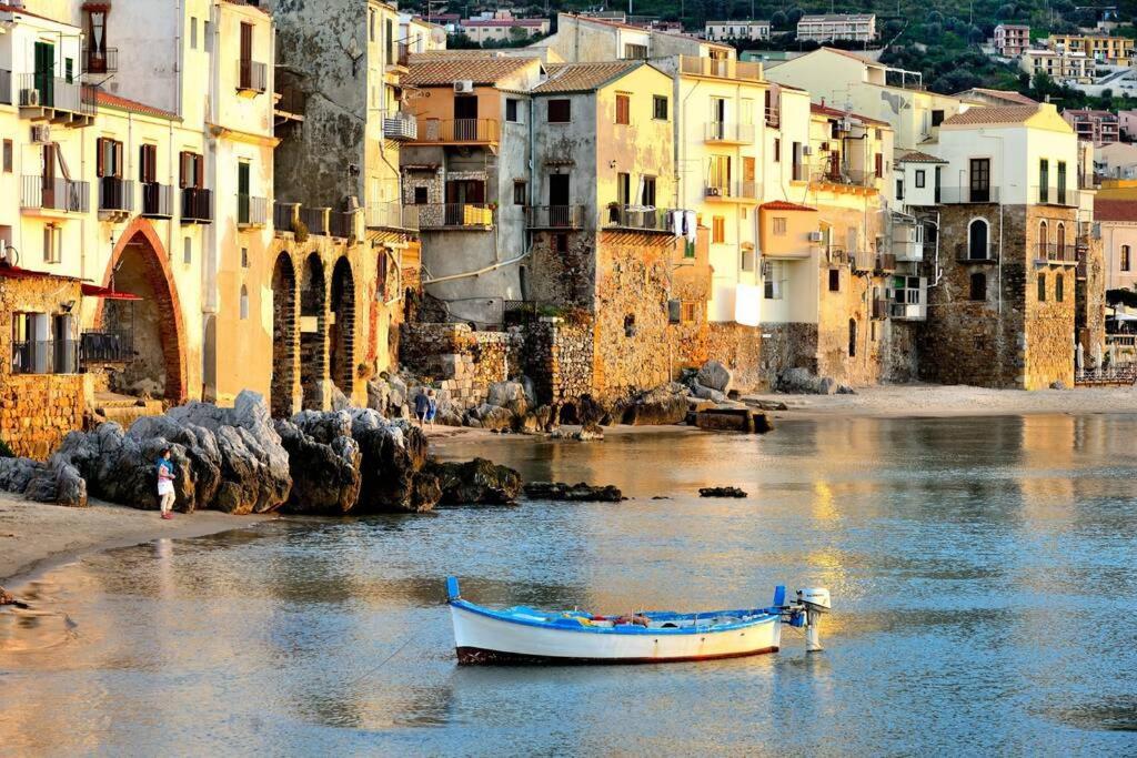 Lavatoioflats Casa Sul Mare E Sul Lavatoio Medievale A تْشيفالو المظهر الخارجي الصورة